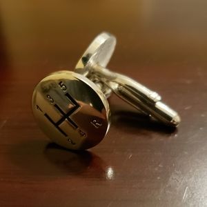 5 Speed Manual Cufflinks Set